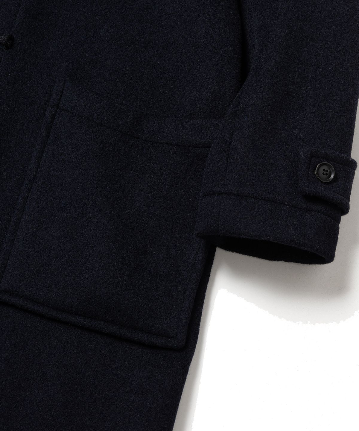 런던트레디션(LONDONTRADITION) Winstone Mens Duffle Coat - Navy SBB 130