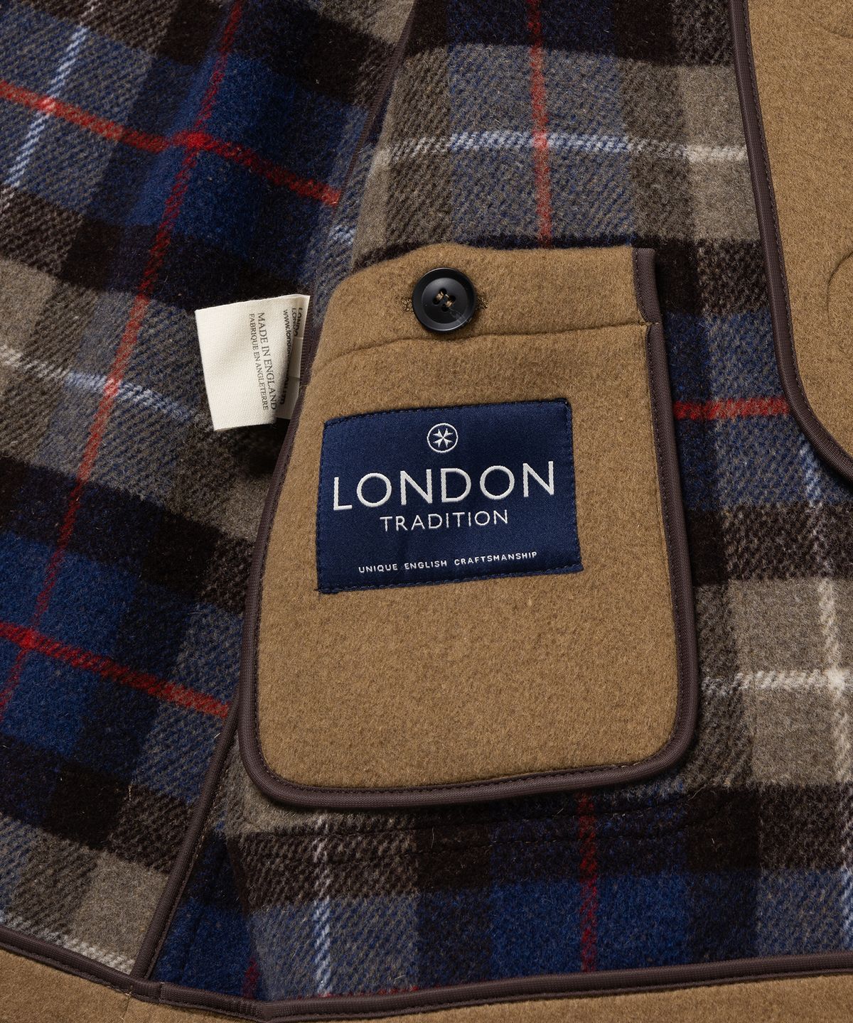 런던트레디션(LONDONTRADITION) Martin SLM NYNF Duffle Coat - Vicuna 132