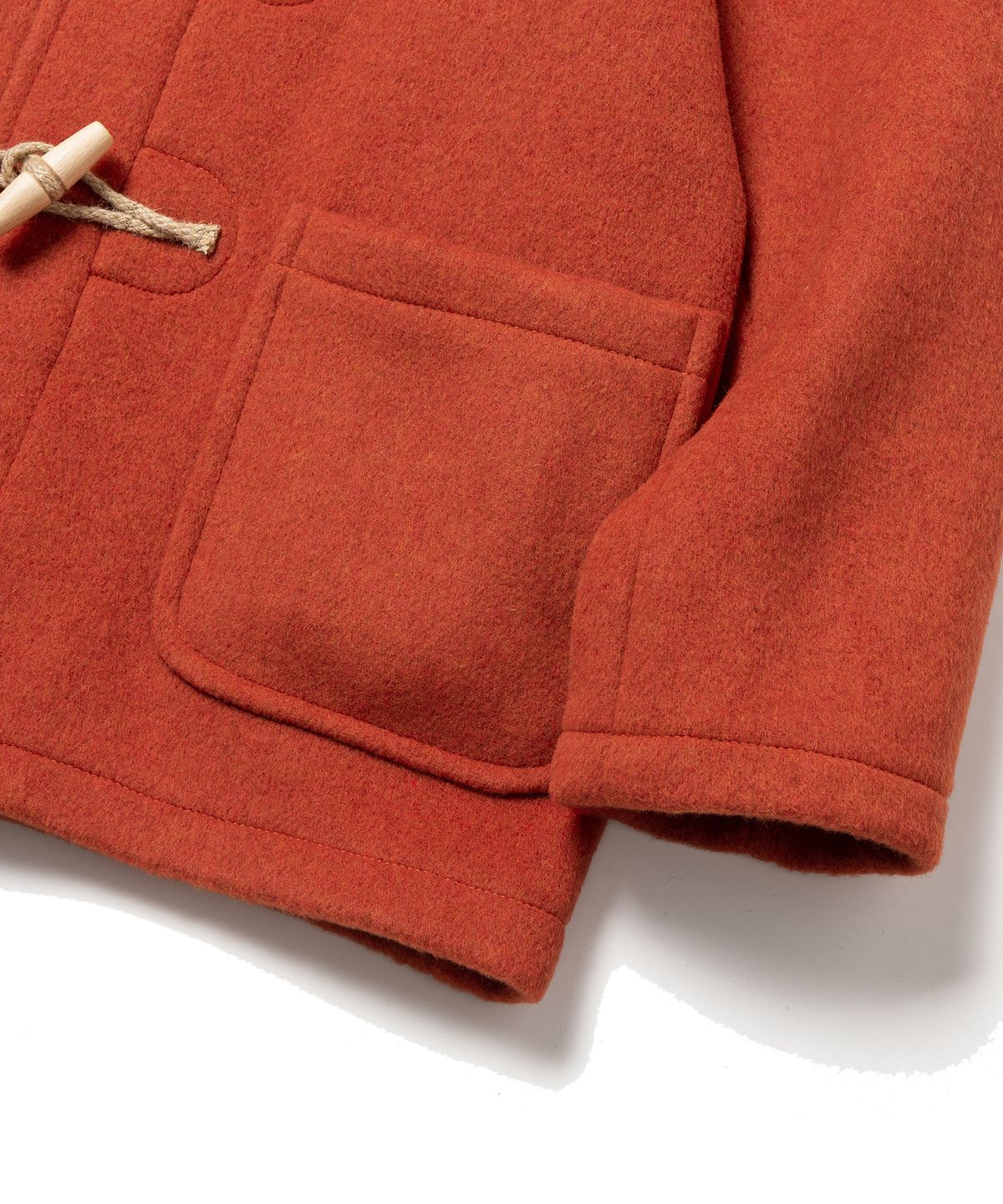 런던트레디션(LONDONTRADITION) Martin SLM NYNF Duffle Coat - Orange 224