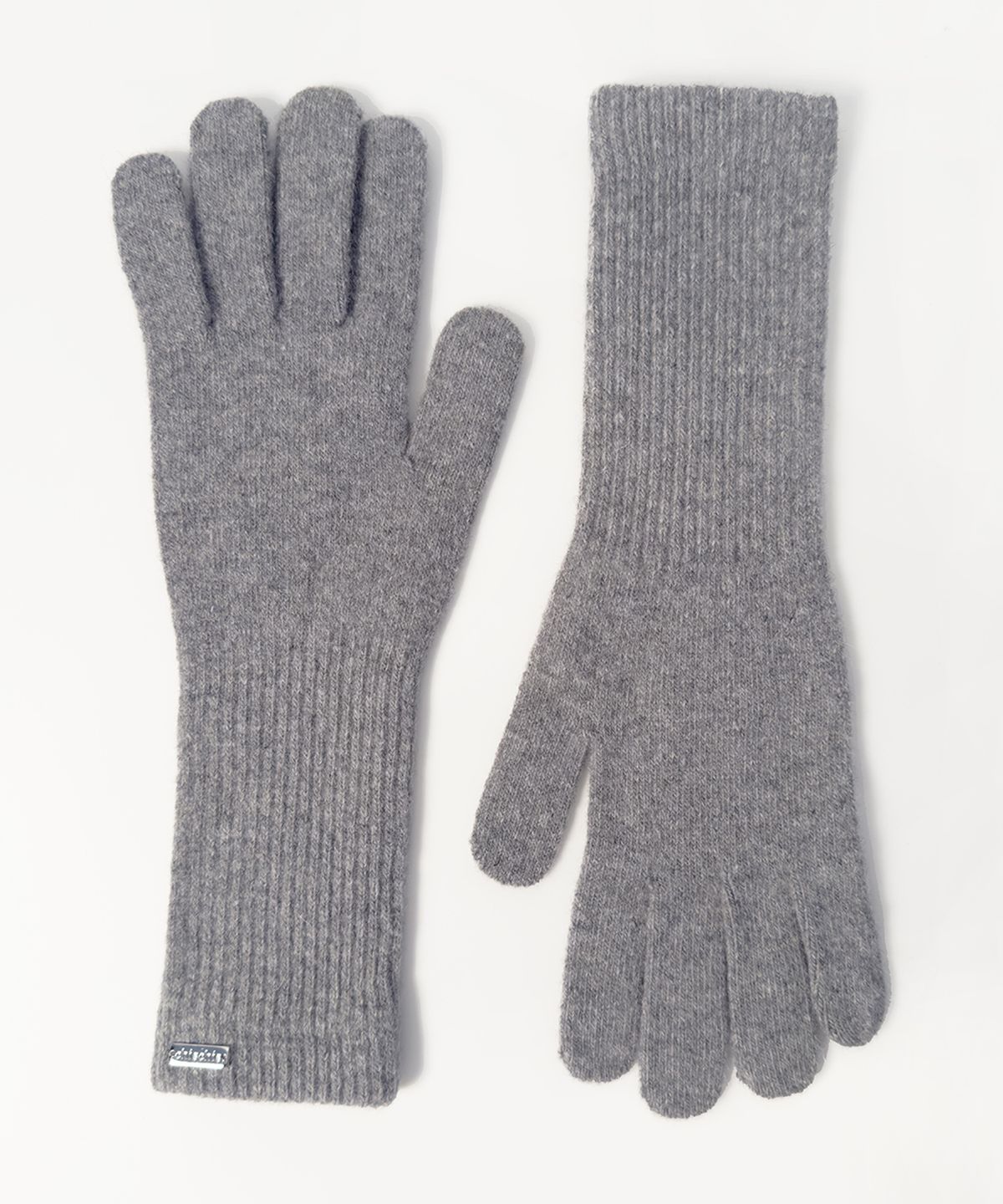 치스치스(CHISCHIS) SIMPLE LONG GLOVES [GRAY]