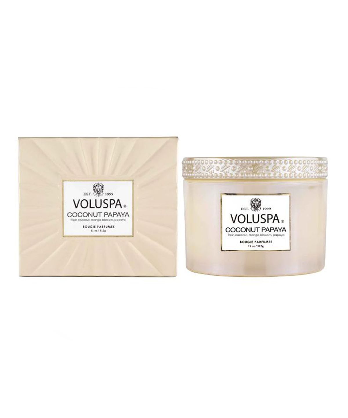 볼루스파(VOLUSPA) 코코넛 파파야 11oz 2윅 캔들