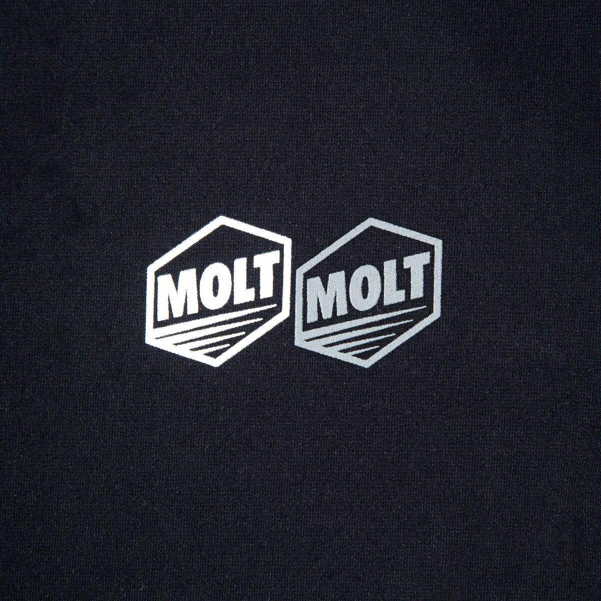 몰트(MOLT) Signature 트윈 로고 크롭티(블랙)