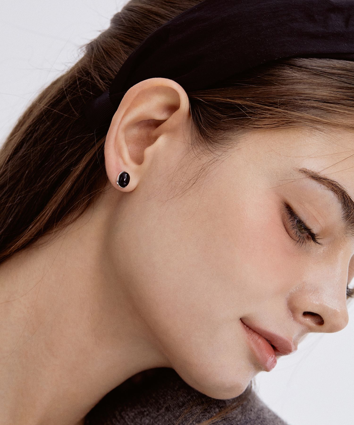 イヤリング TATIANA SILVER925 Colored Bean Gemstone Earring EC1921 MUSINSA公式 | TATIANA (SILVER925) Colored Bean Gemstone