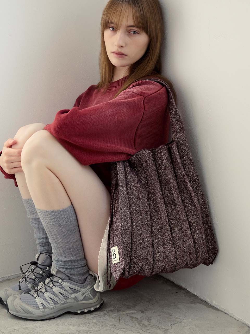 MUSINSA | JOSEPH AND STACEY Lucky Pleats Knit L Starry (ALL)