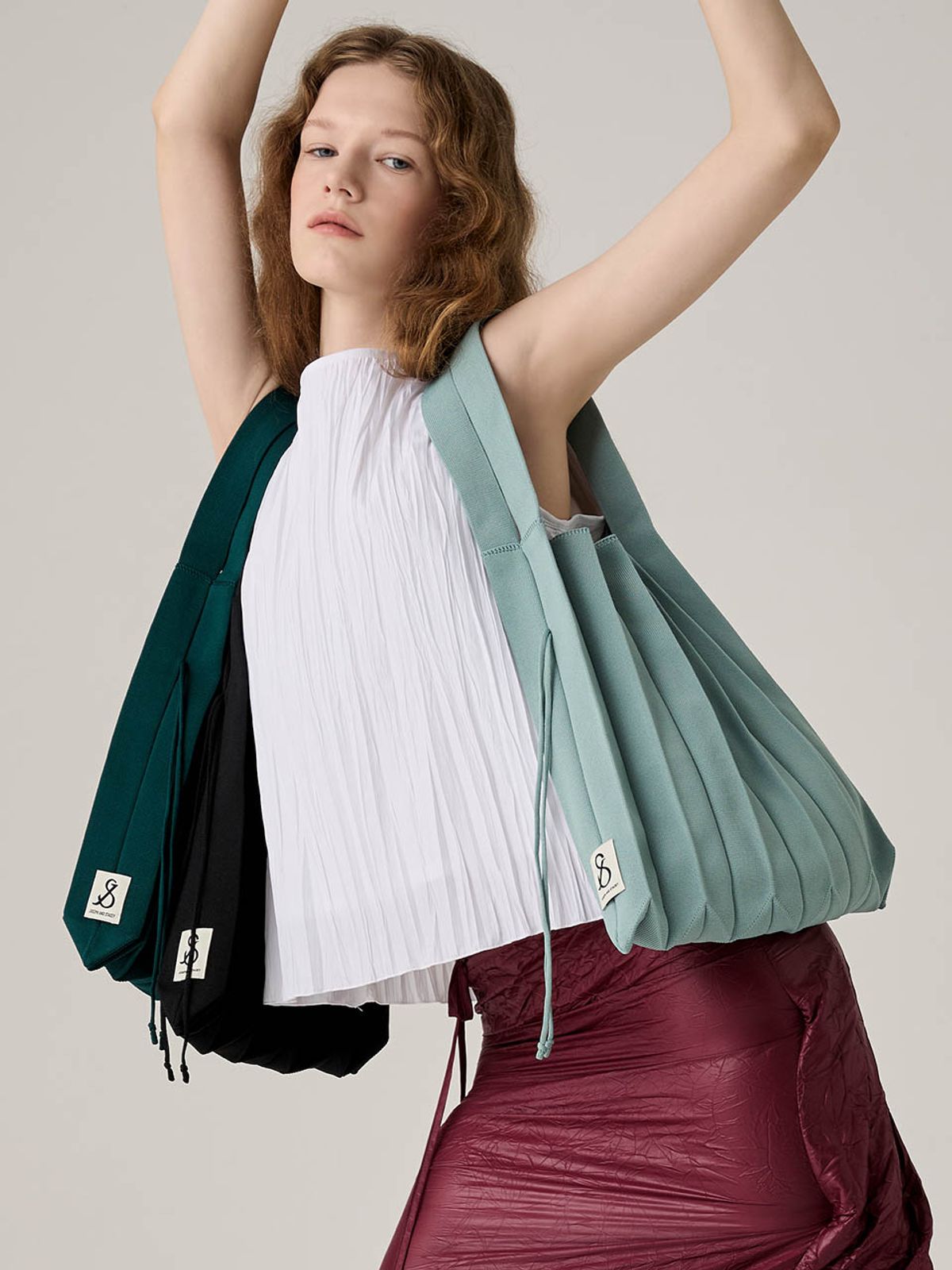 조셉앤스테이시(JOSEPH&STACEY) Lucky Pleats Knit L (ALL)