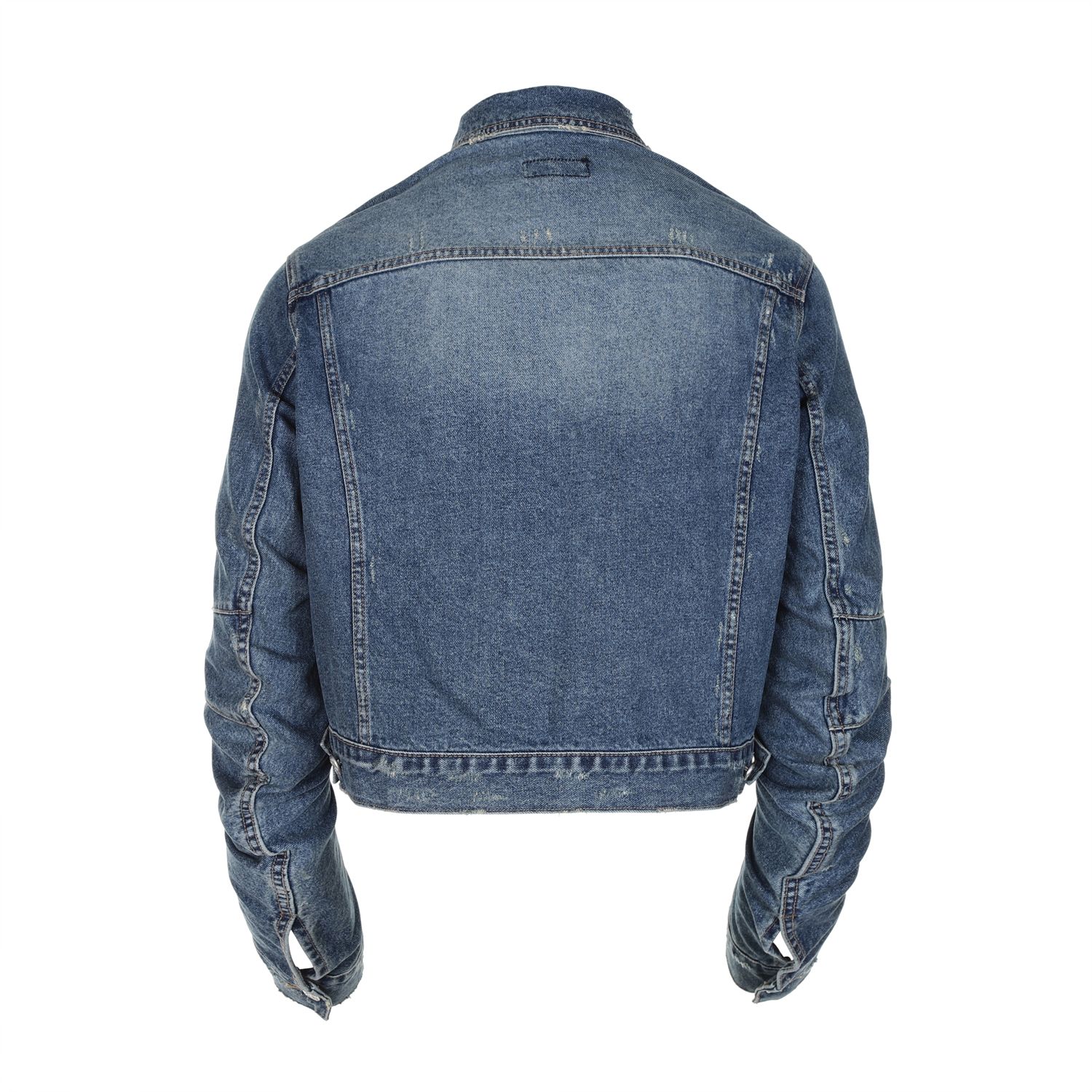MUSINSA公式 | SURGERY surgery curved denim trucker jacket