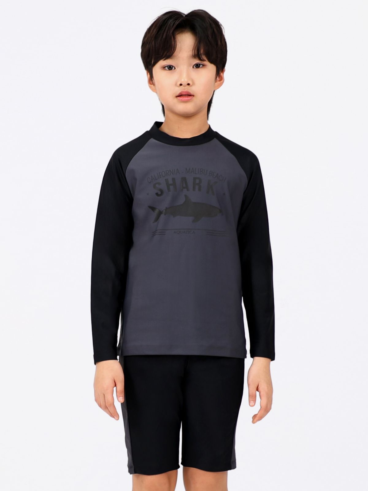 아쿠아티카 키즈(AQUATICA KIDS) 아동 래쉬가드 AQA315 스판수모3종세트