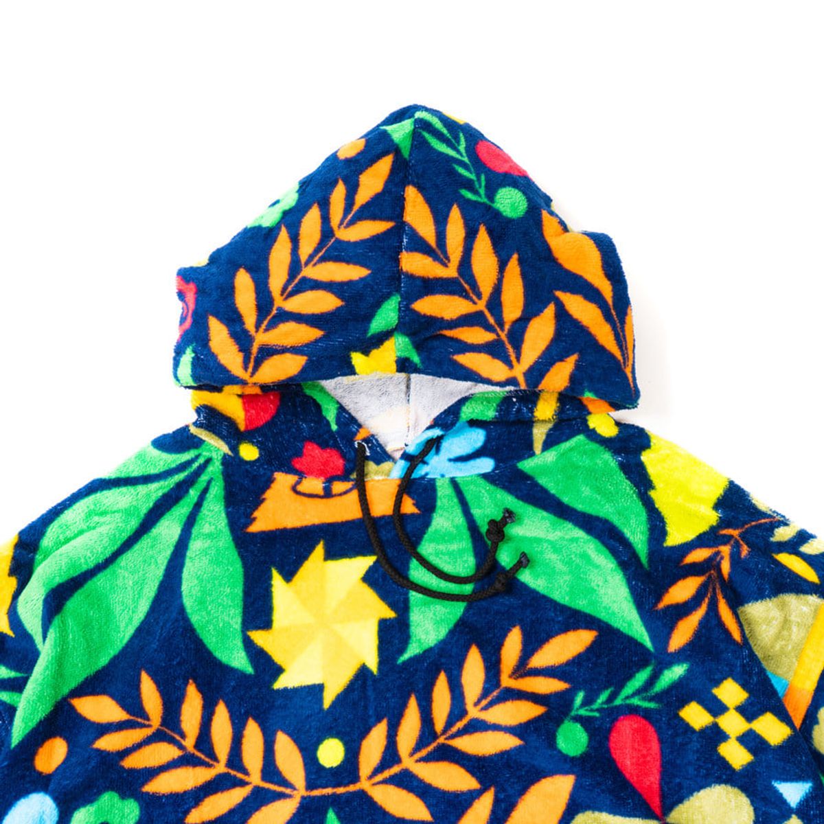 폴러스터프(POLERSTUFF) SURF PONCHO NAVY RAINBRO