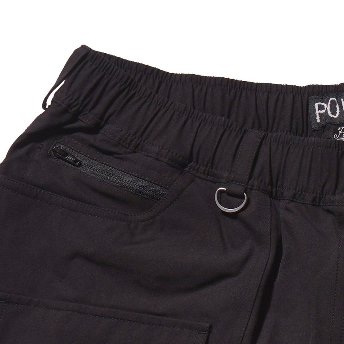 폴러스터프(POLERSTUFF) 2WAY BUSH SHORTS BLACK
