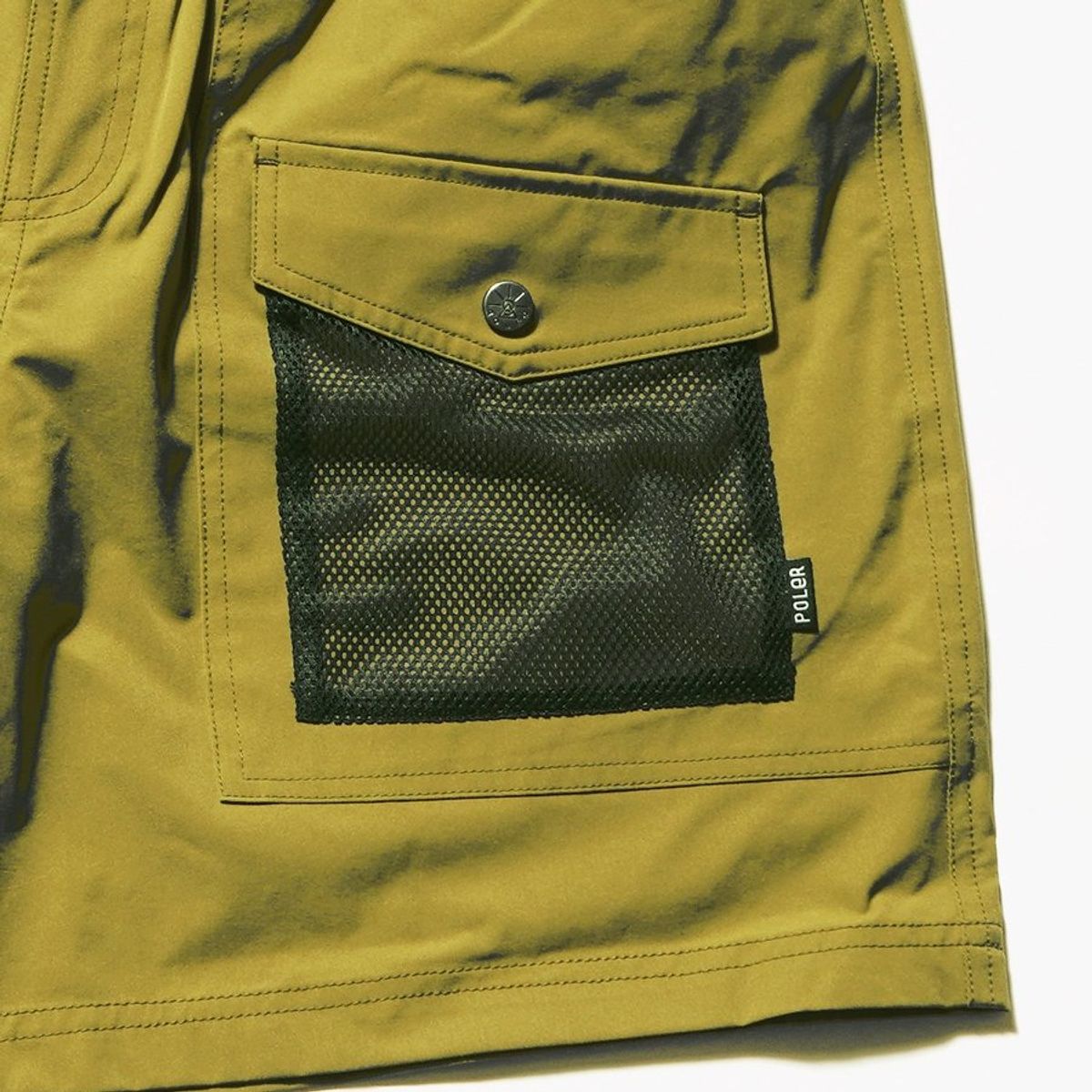 폴러스터프(POLERSTUFF) 2WAY BUSH SHORTS OLIVE
