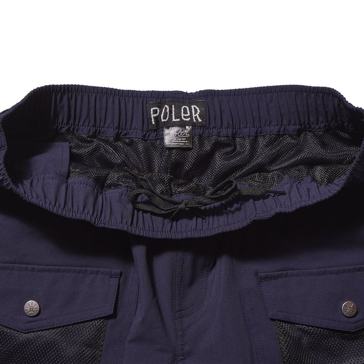 폴러스터프(POLERSTUFF) 2WAY BUSH SHORTS NAVY