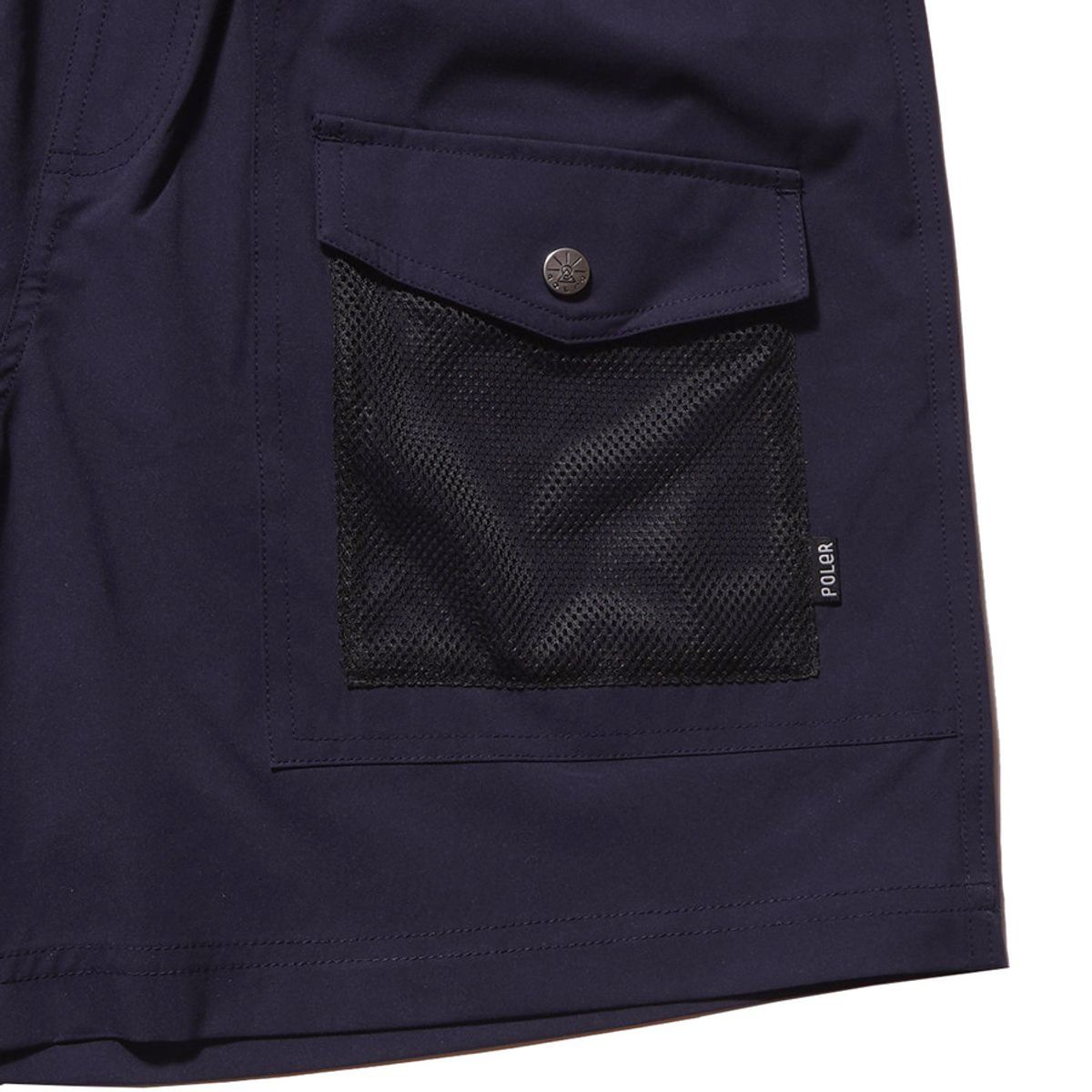폴러스터프(POLERSTUFF) 2WAY BUSH SHORTS NAVY