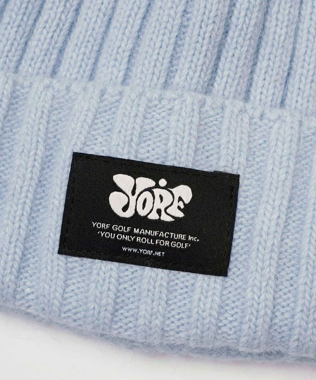 욜프(YORF) 22 A/W ANGORA WOOL BEANIE SKY BLUE