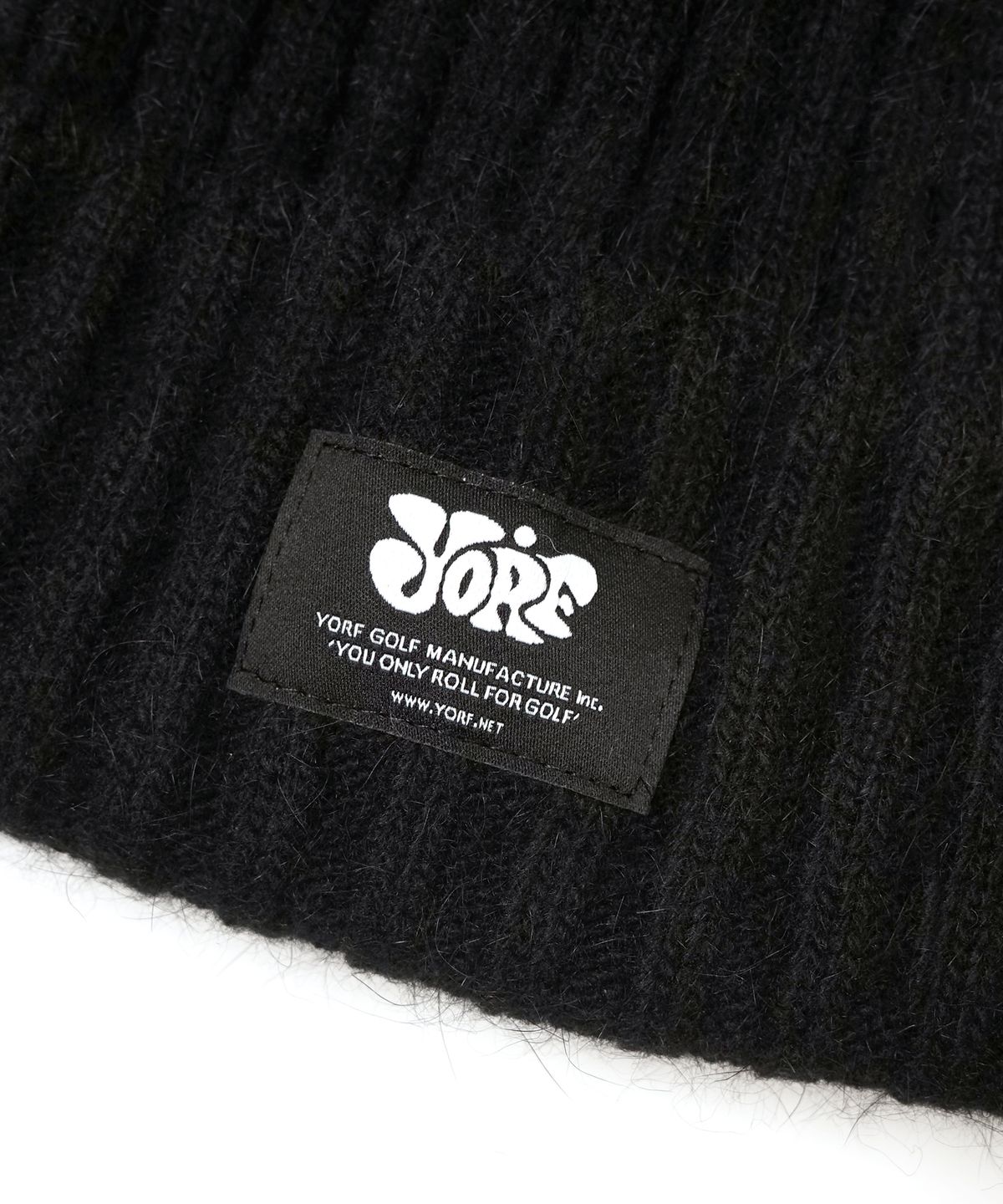 욜프(YORF) 22 A/W ANGORA WOOL BEANIE BLACK
