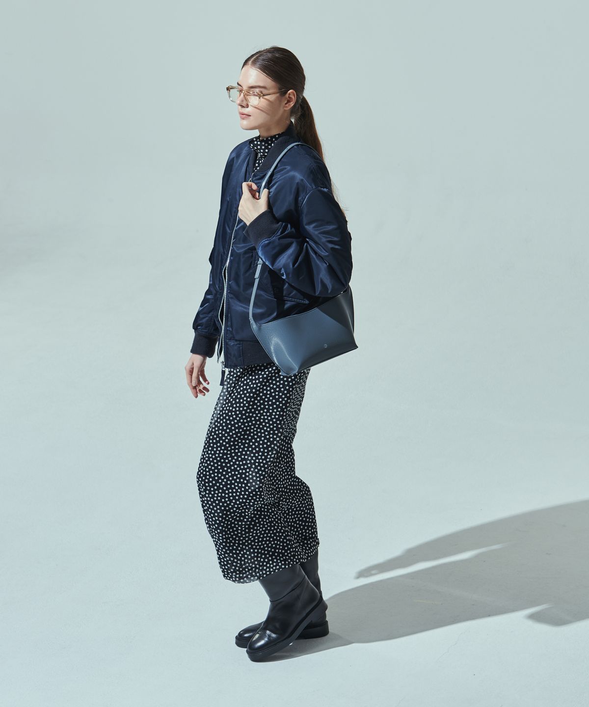 결(GYEOL) RIKO-HOBO_GROSSY WRINKLE (Paynes Grey)