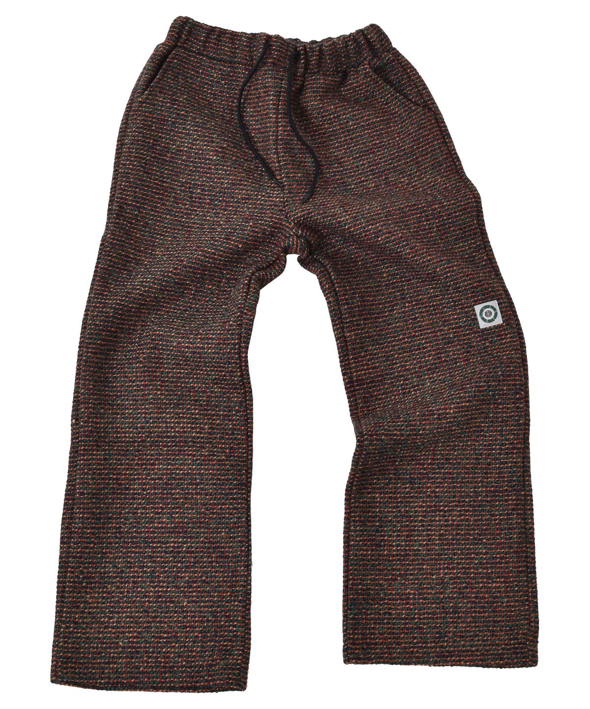 프리키쉬빌딩(FREAKISH BUILDING) AVRIL TWEED WIDE LONG PANTS (GREEN)