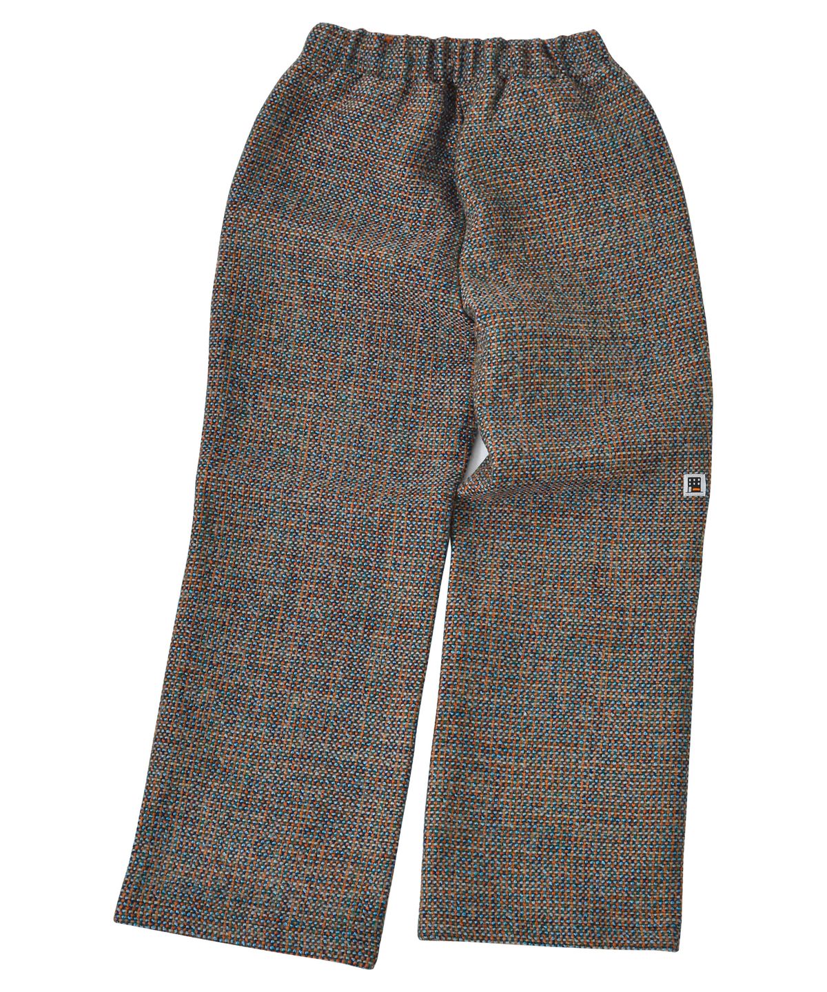 프리키쉬빌딩(FREAKISH BUILDING) AVRIL TWEED WIDE LONG PANTS (BLUE)