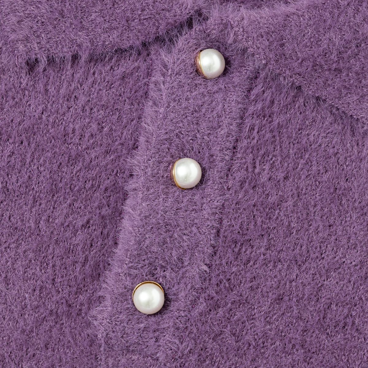 암피스트(AMFEAST) Cotton Candy Polo Knitwear Grapes