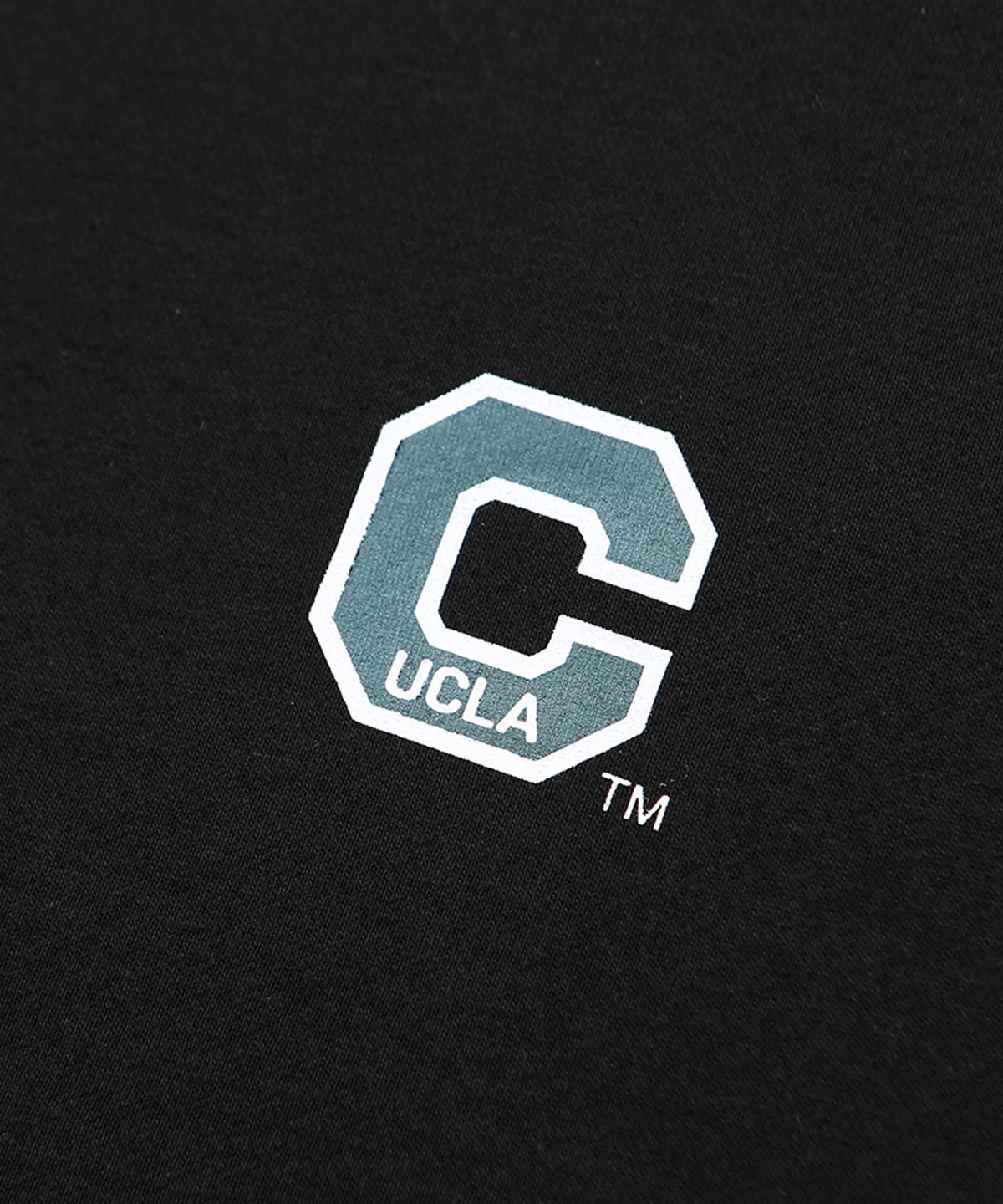 유씨엘에이(UCLA) 베이직 C로고 스웨트 티셔츠[BLACK](UYALT9C_39)