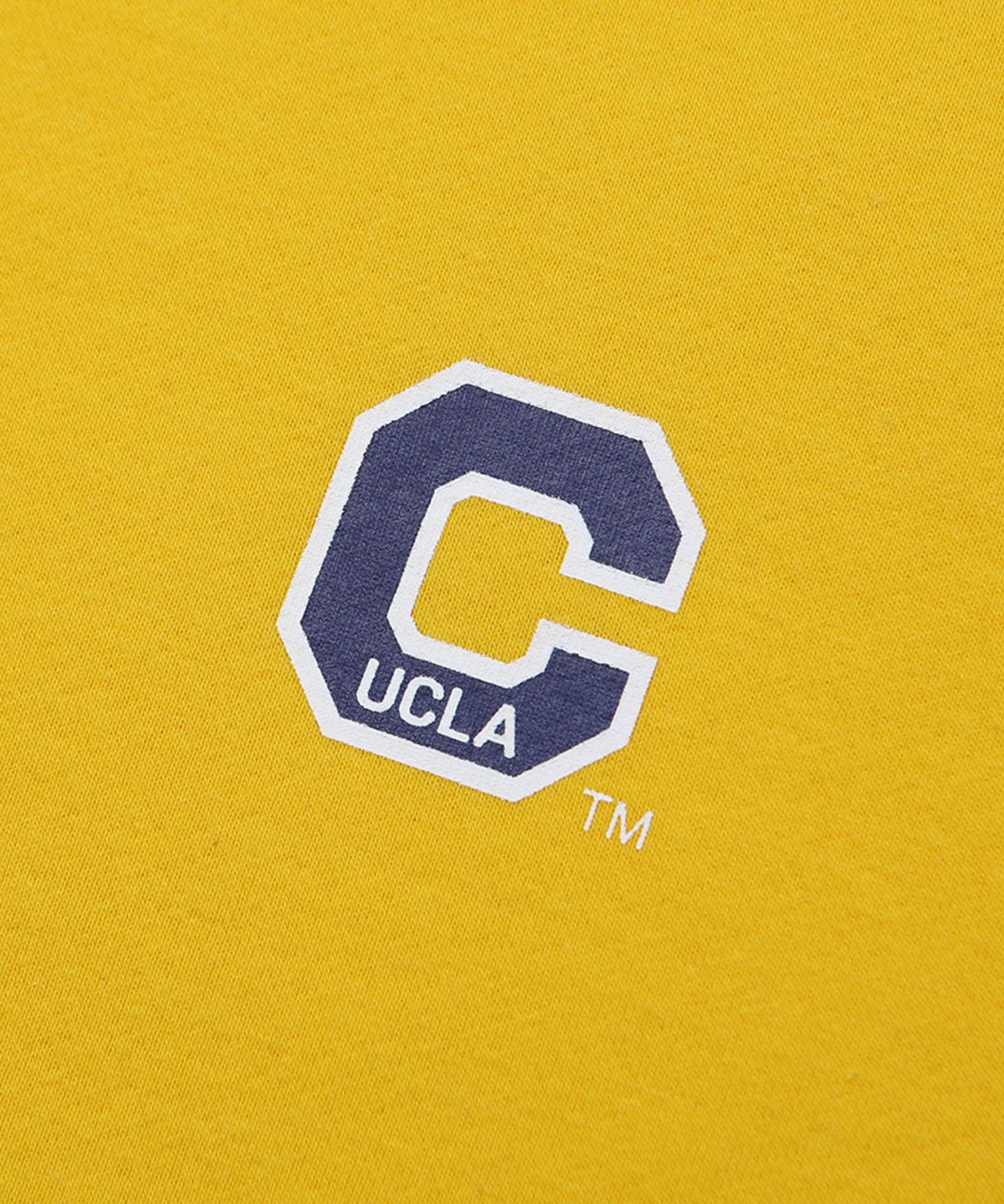 유씨엘에이(UCLA) 베이직 C로고 스웨트 티셔츠[YELLOW](UYALT9C_75)