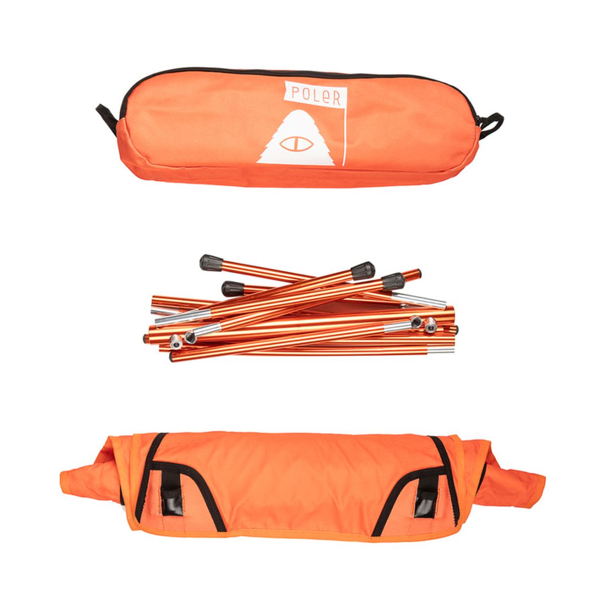 폴러스터프(POLERSTUFF) STOWAWAY CHAIR ORANGE