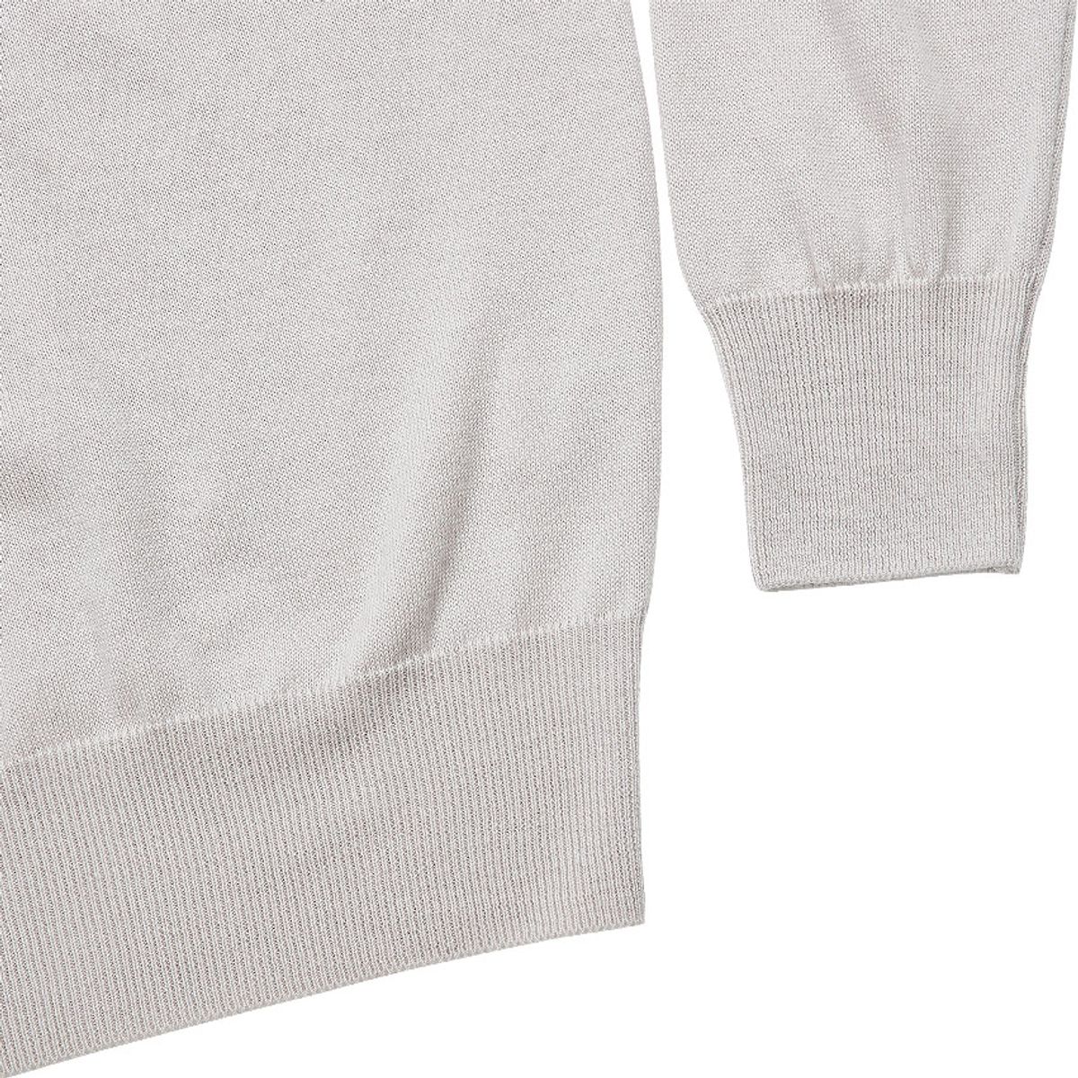 솔티(SORTIE) Extrafine Merino Wool Mock-neck (Oatmeal)