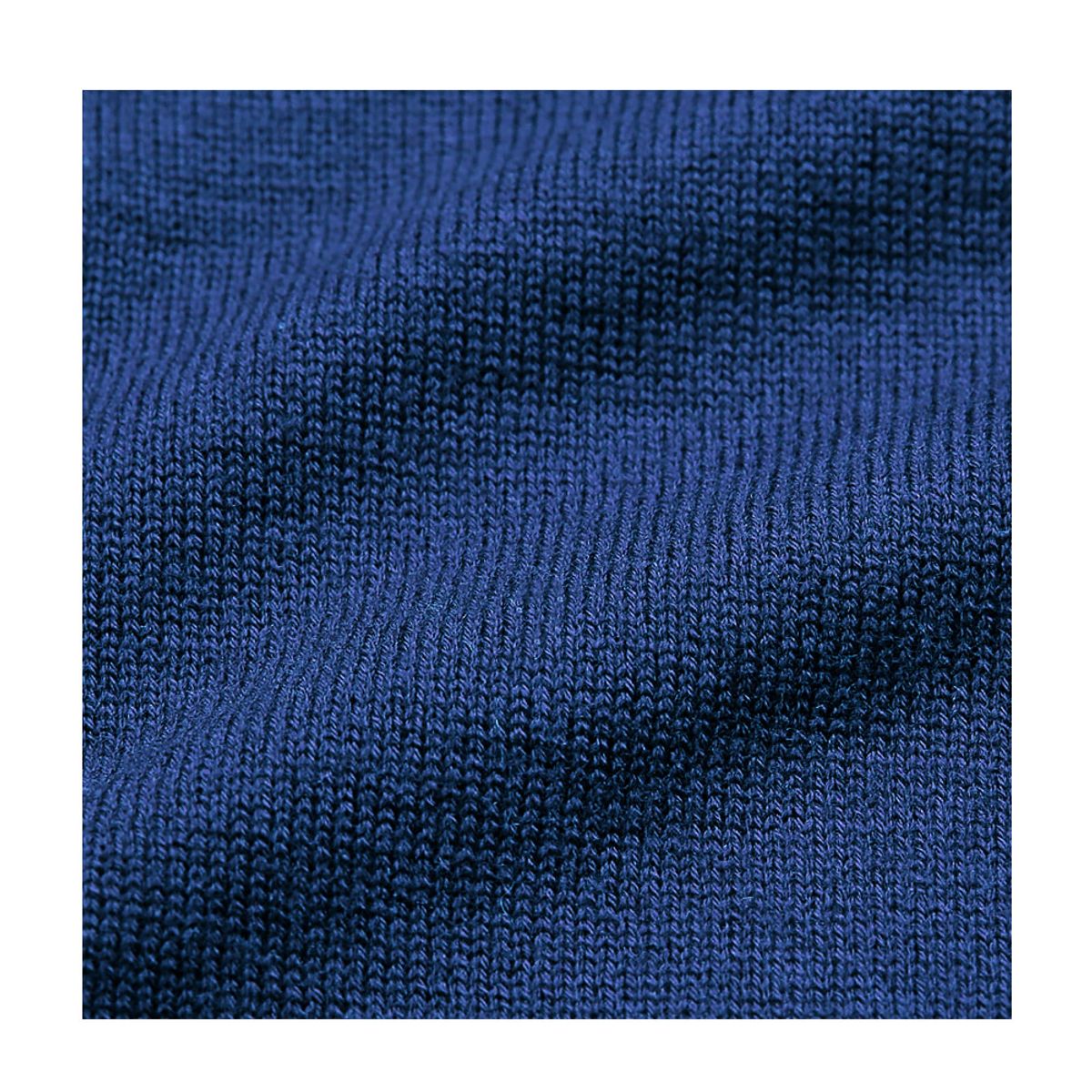 솔티(SORTIE) Extrafine Merino Wool Mock-neck (Blue)