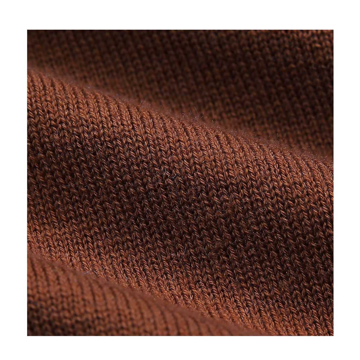 솔티(SORTIE) Extrafine Merino Wool Mock-neck (Orange)