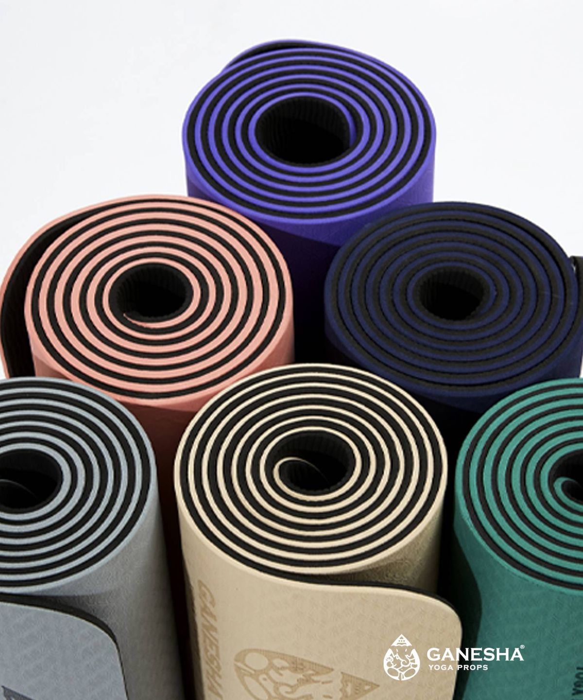 가네샤 요가 프랍스(GANESHA YOGA PROPS) 가네샤 비기너 요가매트 엑스트라 쿠션 TPE 8MM