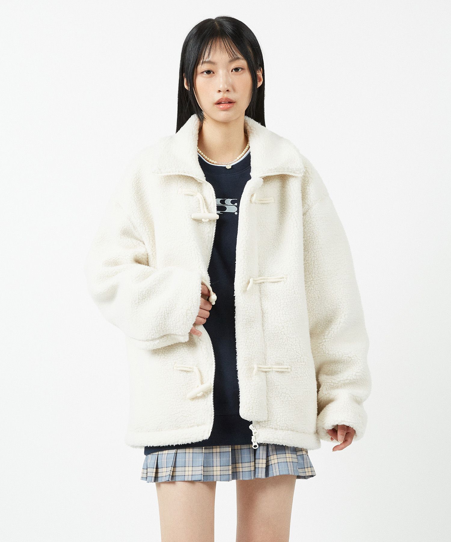 ☆CODEGRAPHY☆HEAVY BOA CGP DUFFEL FLEECE JACKET ☆CODEGRAPHY☆HEAVY BOA CGP DUFFEL FLEECE JACKET