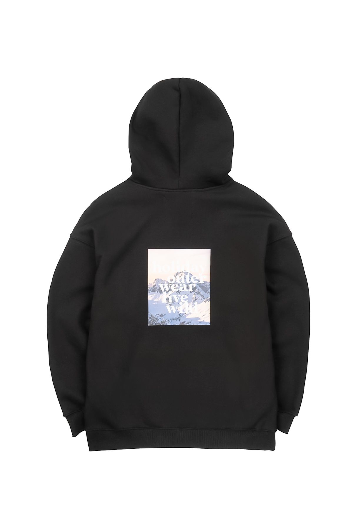 HOLIDAY OUTERWEAR OBJECT HOODIE BLACK