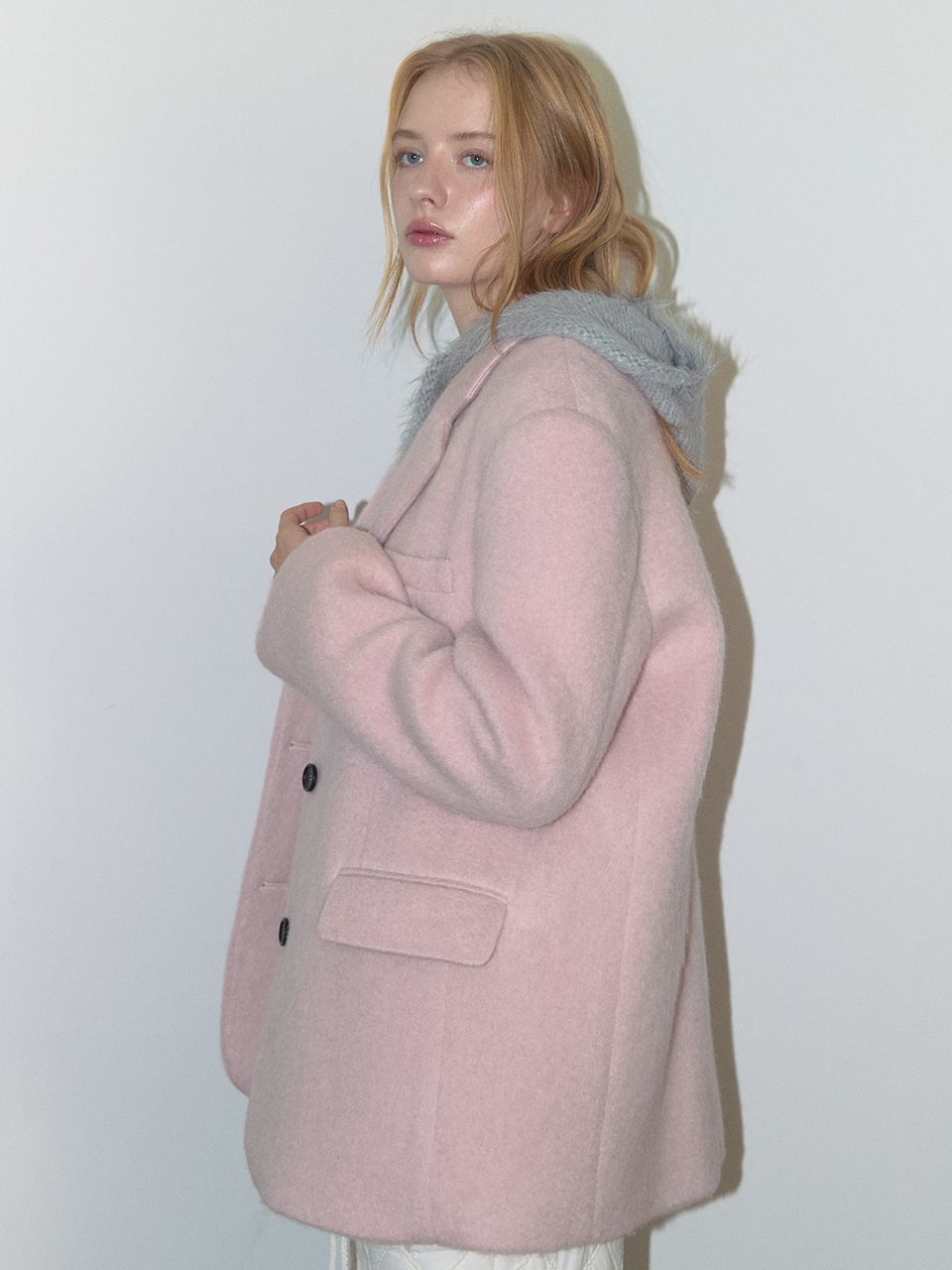 MUSINSA | ASURA Mohair wool jacket [BLACK]