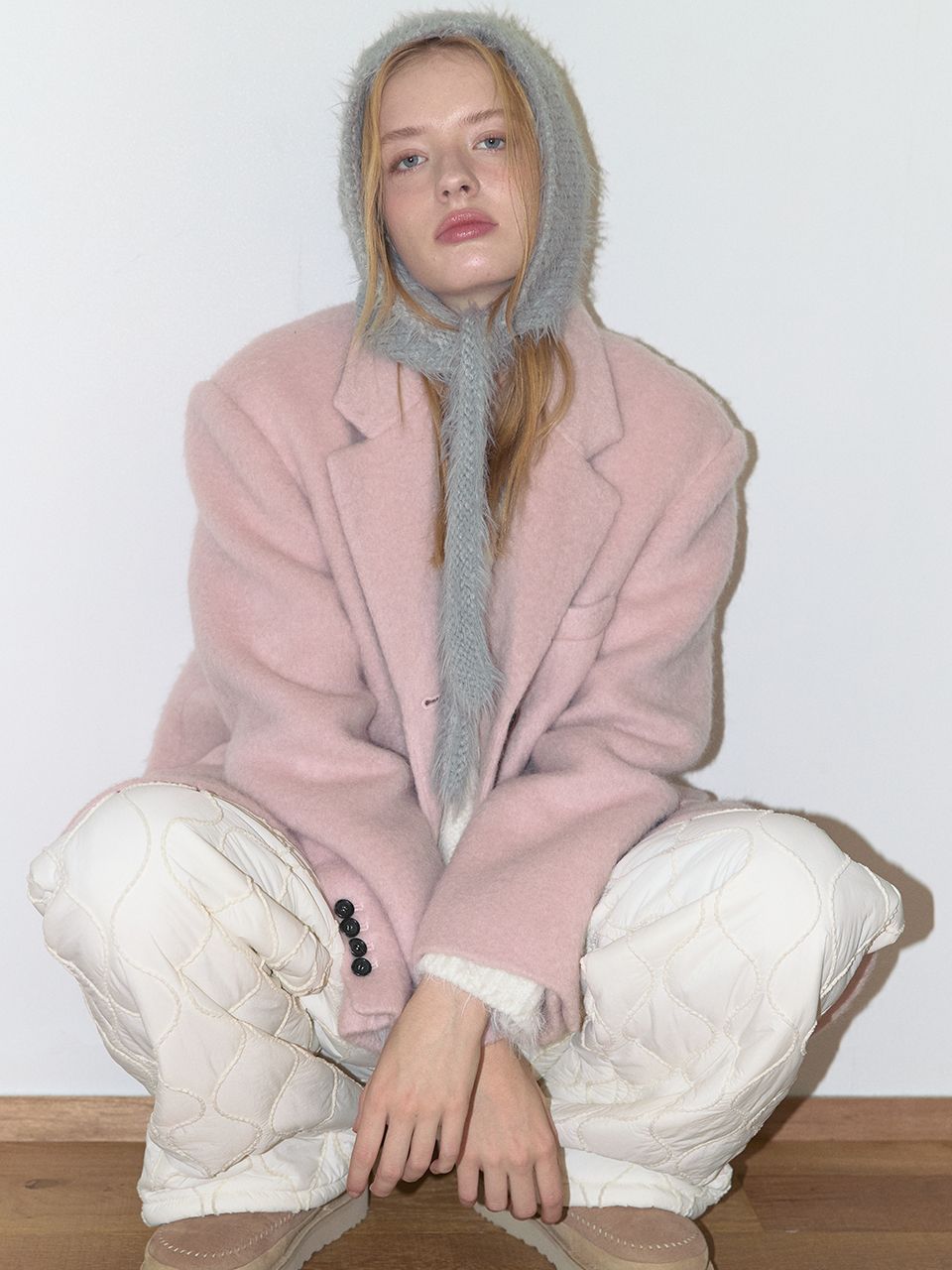 MUSINSA | ASURA Mohair Wool Jacket (PINK)