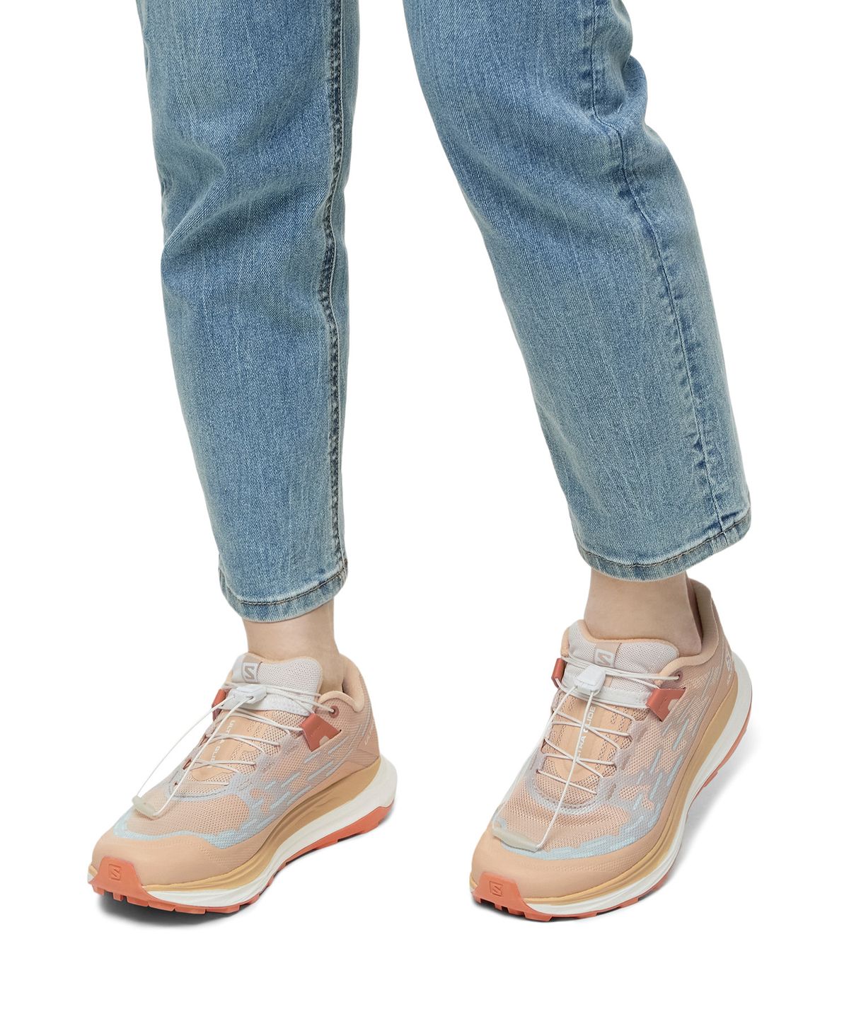 살로몬(SALOMON) 울트라 글라이드 W - 아몬드 크림:화이트:아틱 아이스 / L41727700