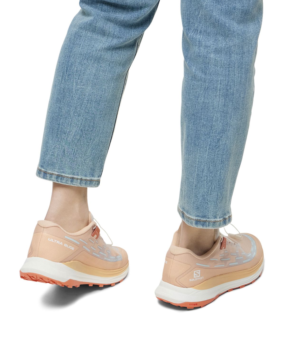 살로몬(SALOMON) 울트라 글라이드 W - 아몬드 크림:화이트:아틱 아이스 / L41727700