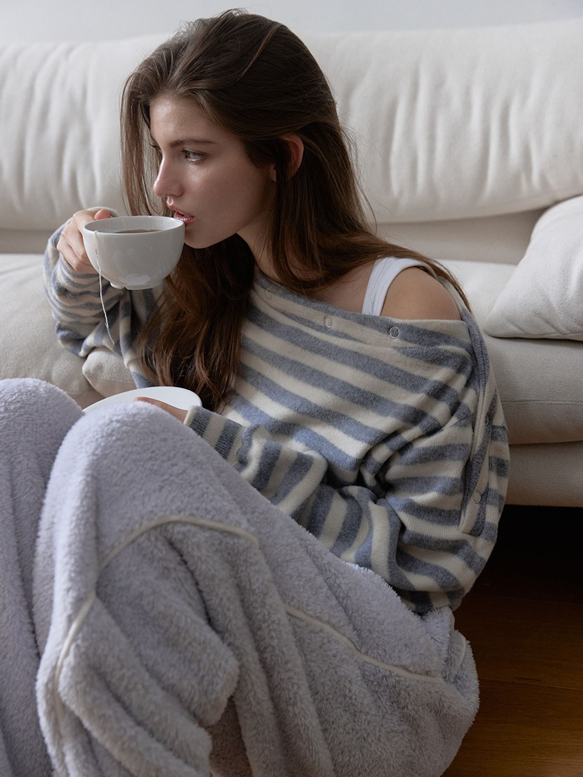 아수라(ASURA) COZY PANTS (GREY)