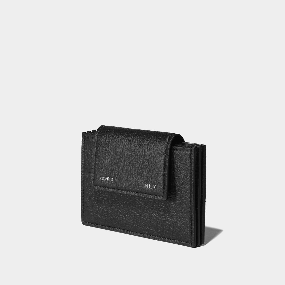 할리케이(HARLIEK) 세미 플립 카드지갑 / Sami Flip Card Wallet [Black]