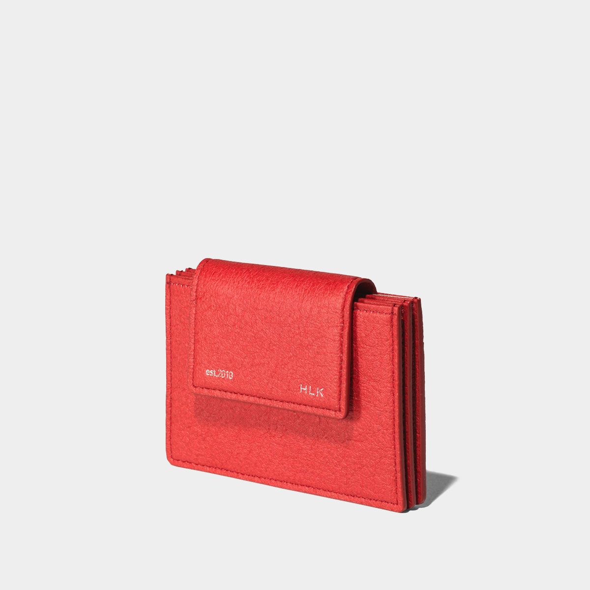 할리케이(HARLIEK) 세미 플립 카드지갑 / Sami Flip Card Wallet [Red]