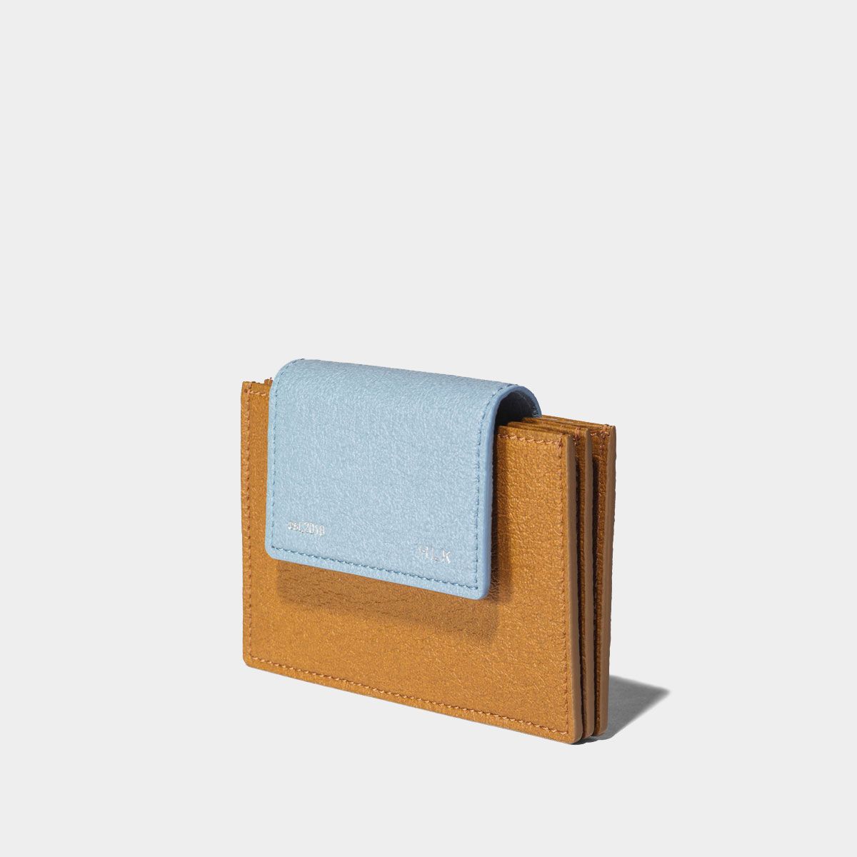 할리케이(HARLIEK) 세미 플립 카드지갑 / Sami Flip Card Wallet [Camel Blue]