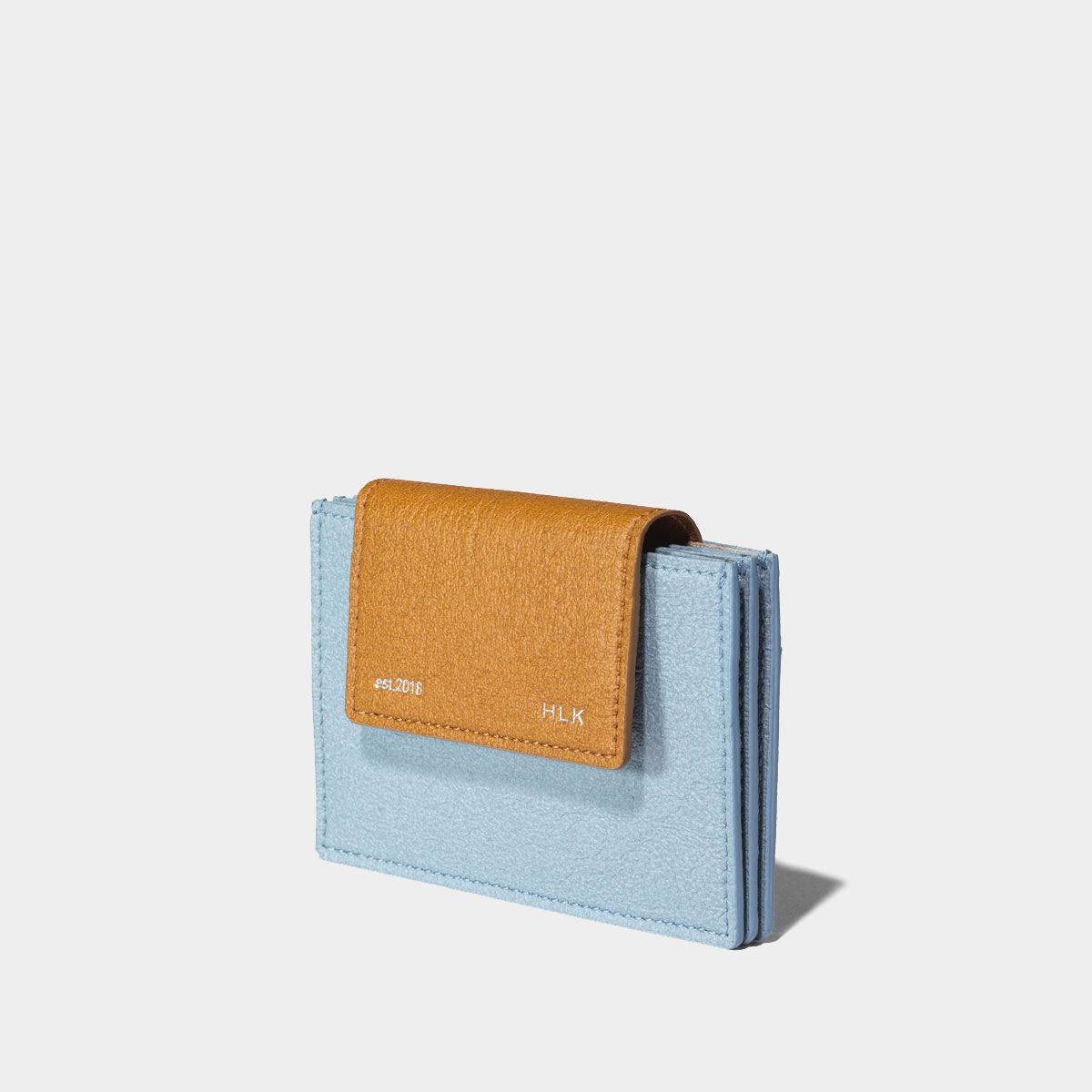 할리케이(HARLIEK) 세미 플립 카드지갑 / Sami Flip Card Wallet [Blue Camel]