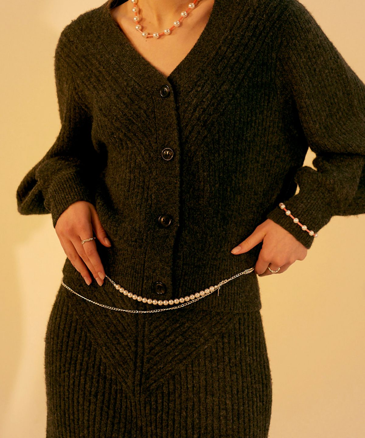 볼디에르(BOLDIERE) Body Chain [The Light of 6:17pm]
