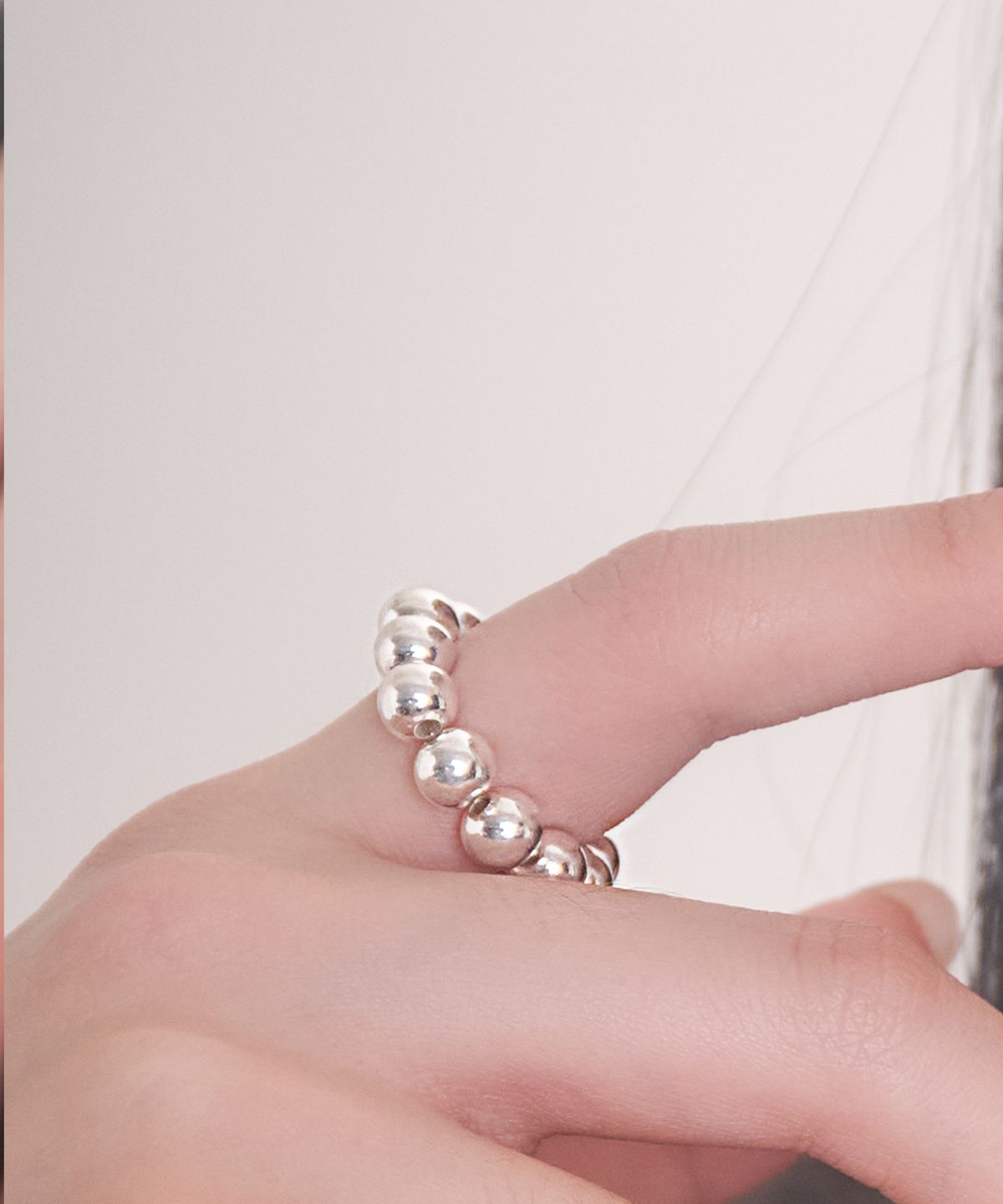 포스트루드(POSTLUDE) [SILVER] BIG BALL RING