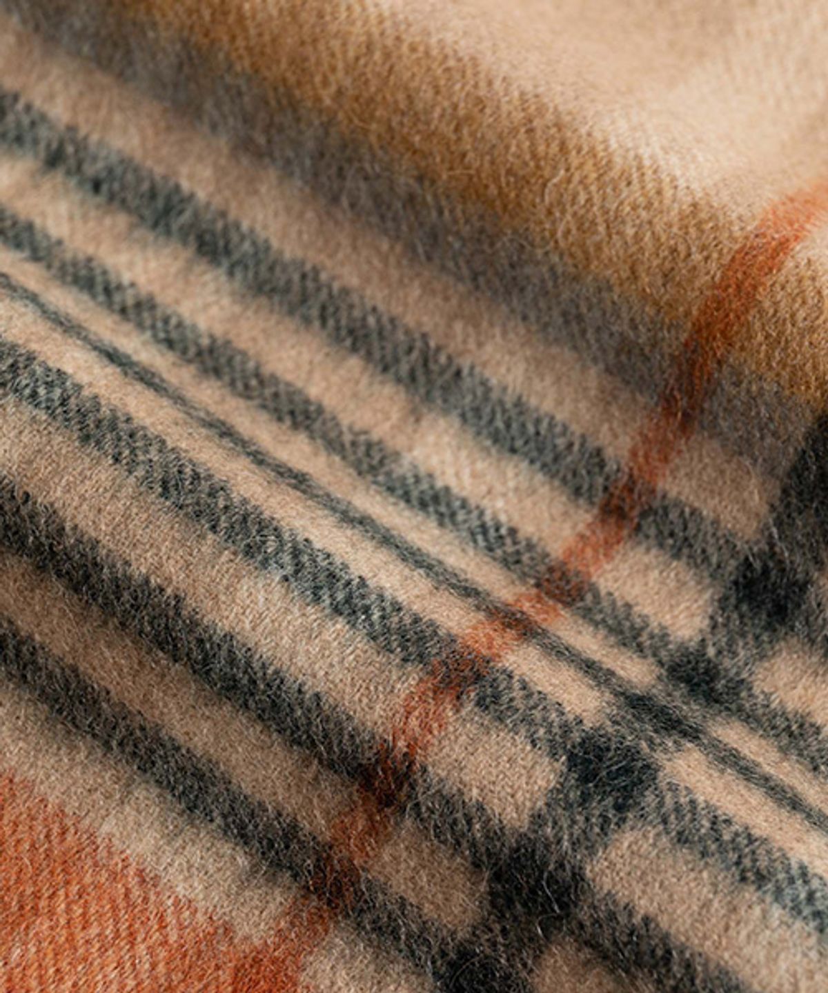 와일드 브릭스(WILD BRICKS) MD CHECK WOOL MUFFLER (beige)