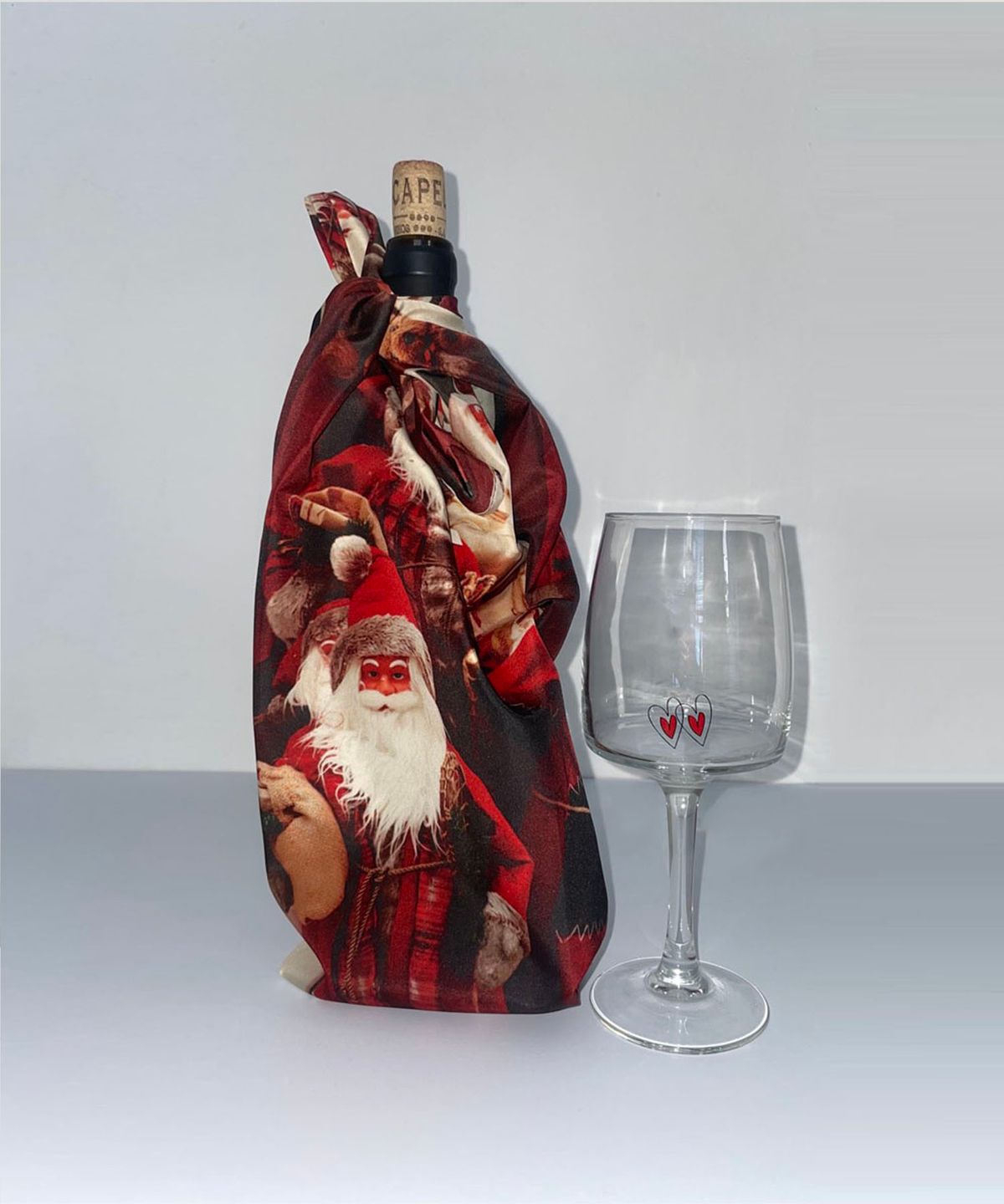 유라이크홈(YOULIKEHOME) 크리스마스 와인백 christmas wine bag - santa , tree