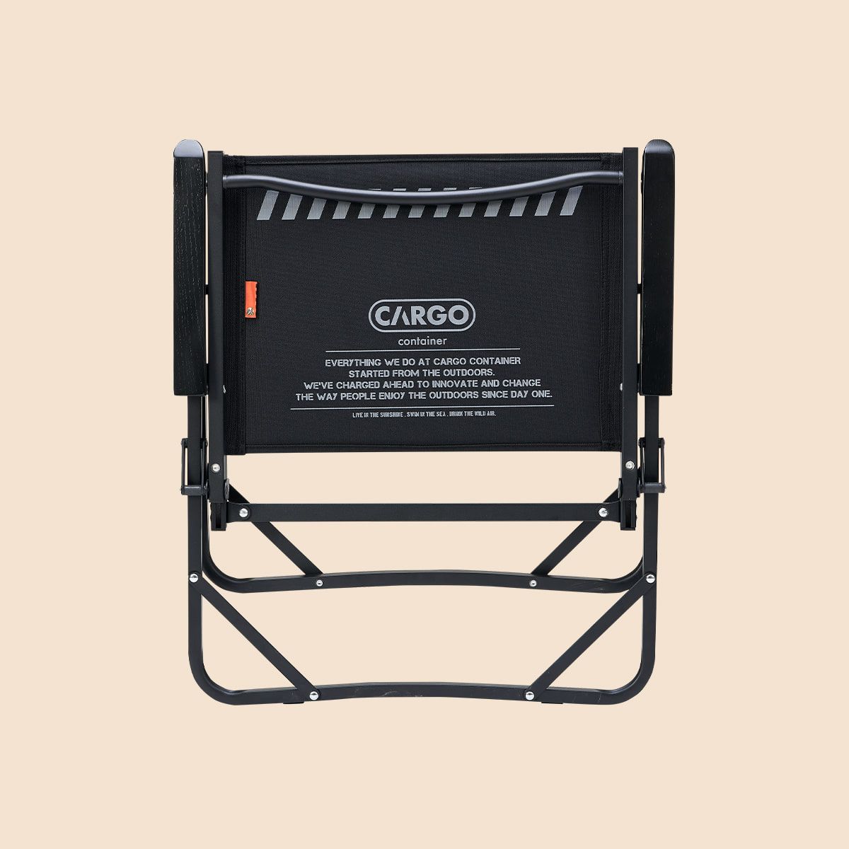 카고 컨테이너(CARGO CONTAINER) 코지 폴딩체어 M 2ea (블랙)