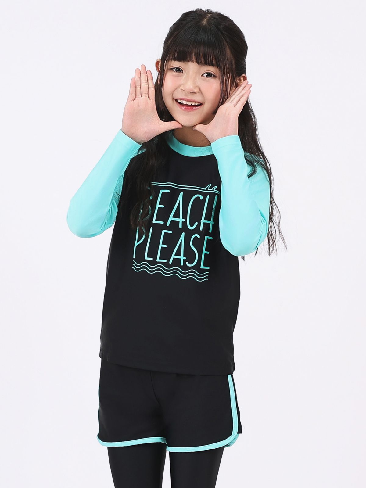 아쿠아티카 키즈(AQUATICA KIDS) 아동 래쉬가드 AQA342 선수용수경세트
