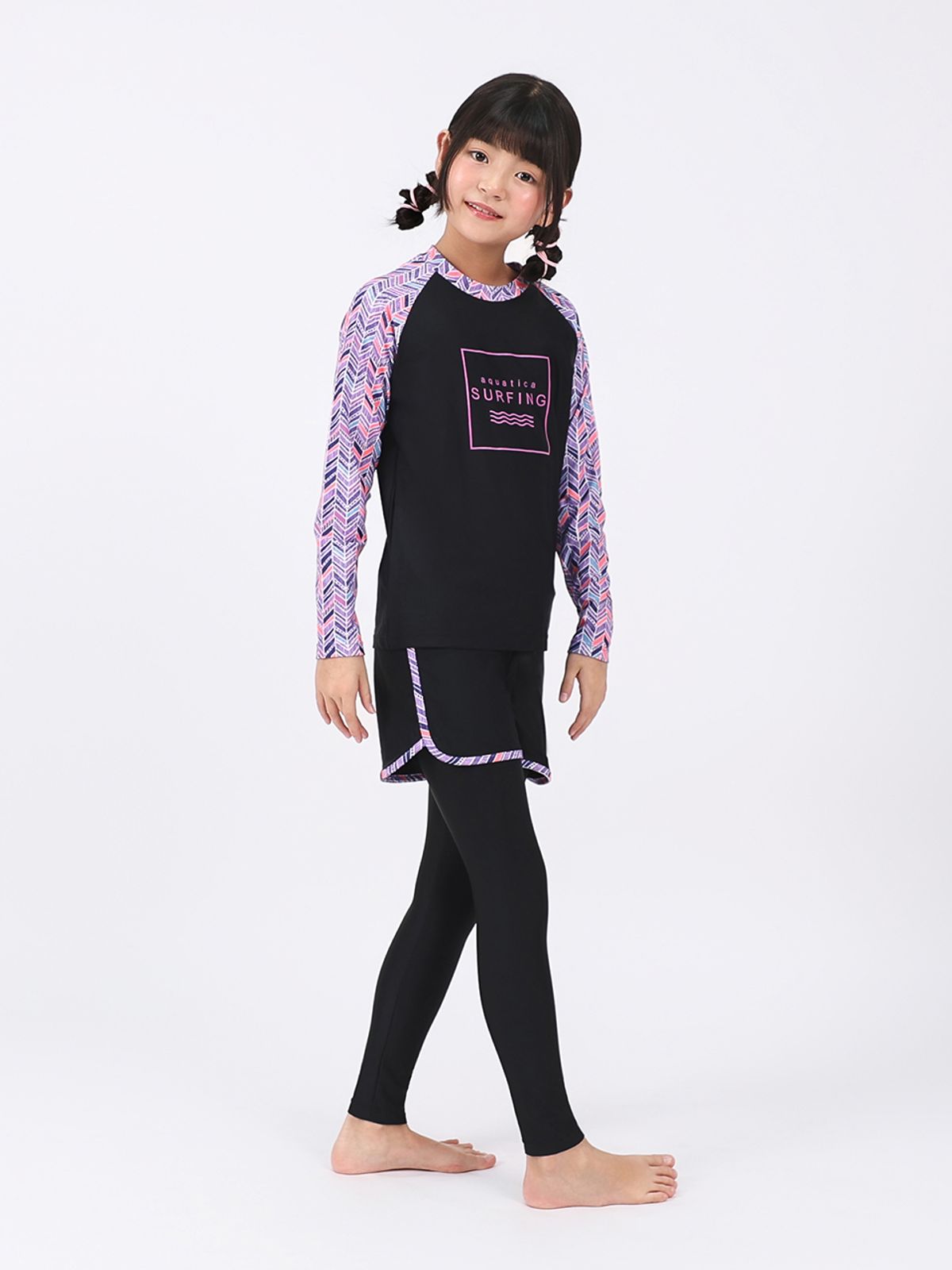 아쿠아티카 키즈(AQUATICA KIDS) 아동 래쉬가드 AQA332 일반용수경5종세트