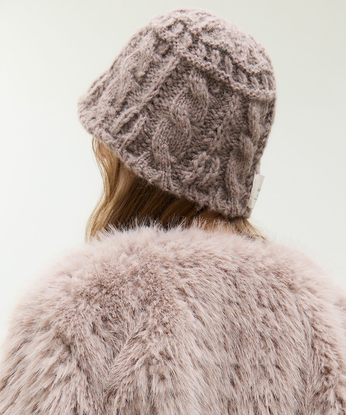 라티젠(LARTIGENT) LX KNIT BUCKET HAT(BROWN)