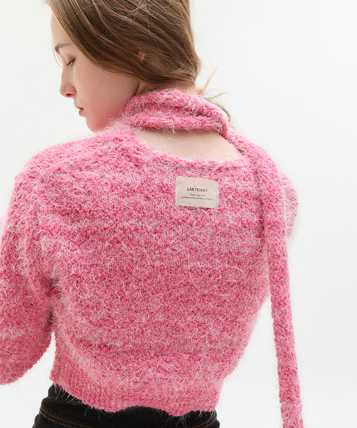 라티젠(LARTIGENT) LX POPCORN CARDIGAN SET(PINK)
