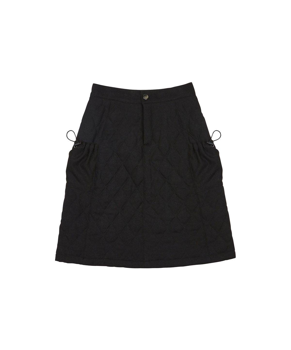 라티젠(LARTIGENT) LX QUILTING SKIRT(BLACK)